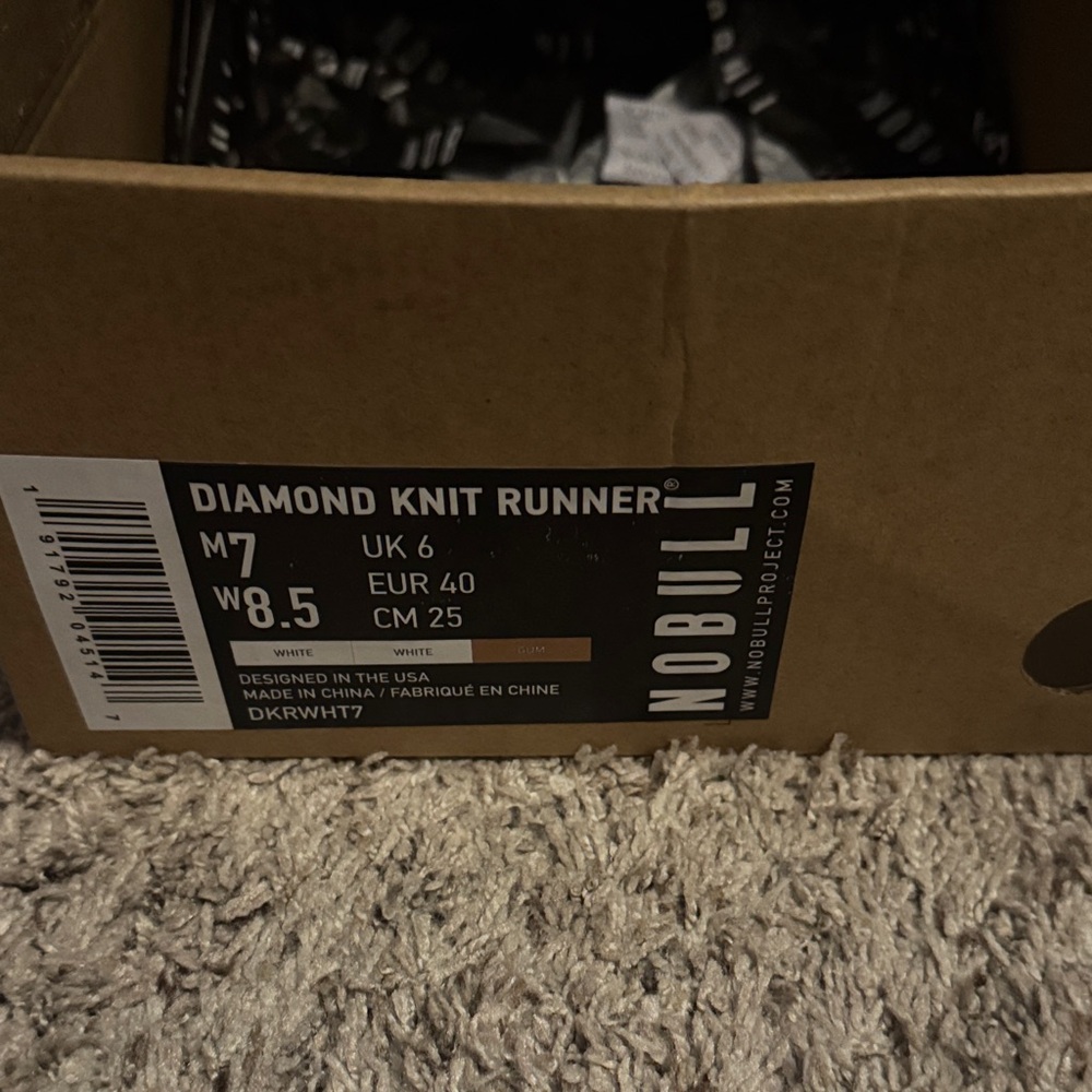 NOBULL White and gum  Sneakers - Picture 2 of 5